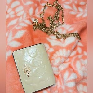 Coach wallet on a chain